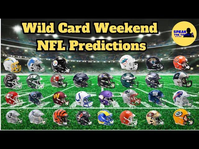 Episode 46: My Wild Card Weekend NFL Predictions