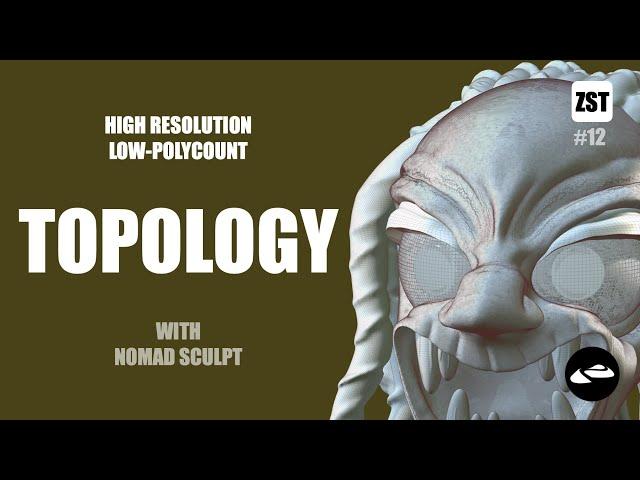 Nomad sculpt : Beginner tutorial-12 | TOPOLOGY