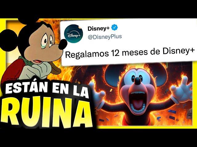 Disney pone en súper OFERTA a Disney Plus para OCULTAR SU FRACASO  Están PERDIENDO USUARIOS