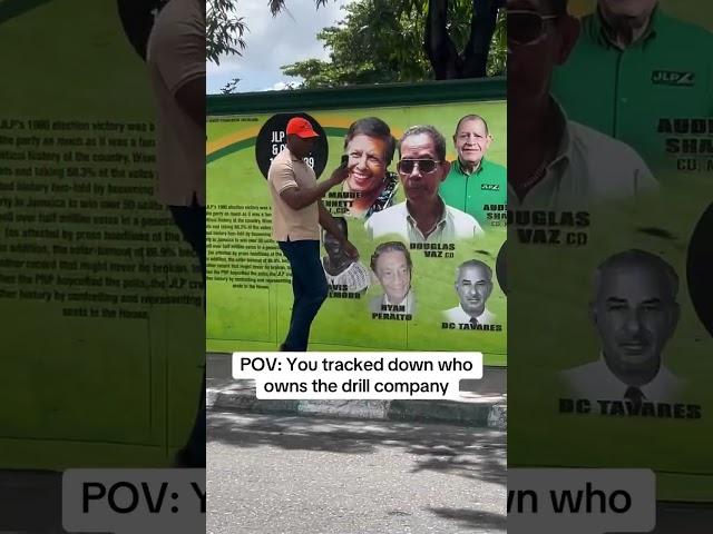 PNP Alfred Dawes goes to JLP HQ to find MP Donovan Williams to tell him to sue him