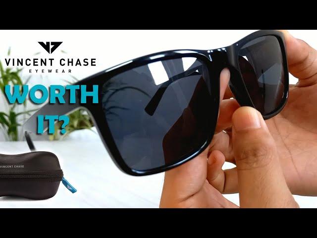 Vincent Chase Polarized Sunglasses  under ₹1000!Unboxing & Review | 100% UV Protected Eyewear|