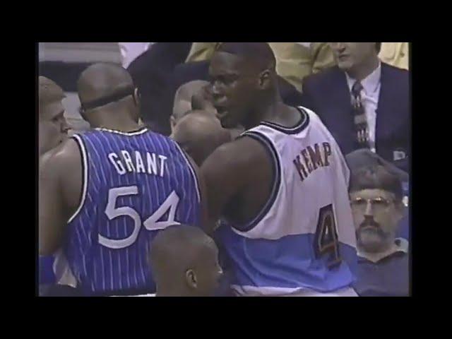 Shawn Kemp - Magic at Cavs - 3/31/98