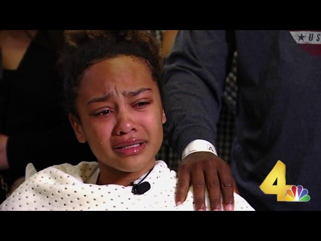 UNCUT INTERVIEW: Stabbing victim Alexis Taylor recalls night mom, brother died