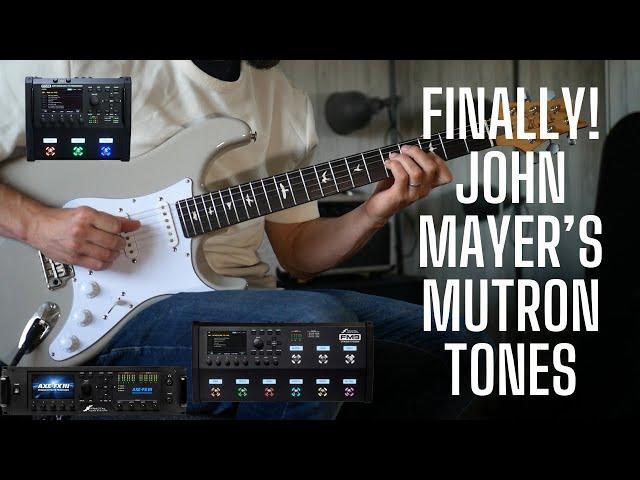 Finally! John Mayer Mutron Tones in Fractal FM3, FM9 and Axe-Fx III