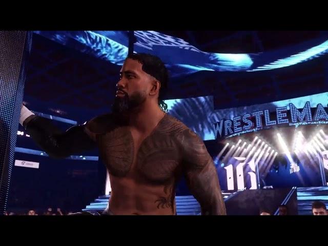 WWE 2K24: Jey Uso Entrance with a custom Theme Song (Welcome to the Main Event by JF)