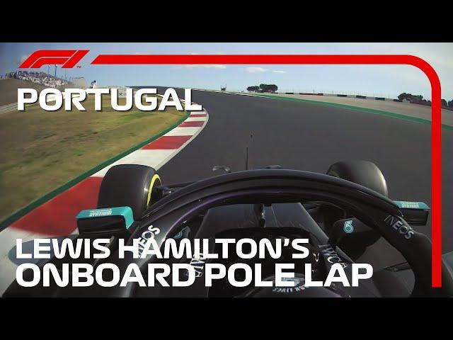 Lewis Hamilton's Pole Lap | 2020 Portuguese Grand Prix | Pirelli