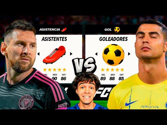 ¡MÁXIMOS ASISTENTES vs MÁXIMOS GOLEADORES en FIFA!