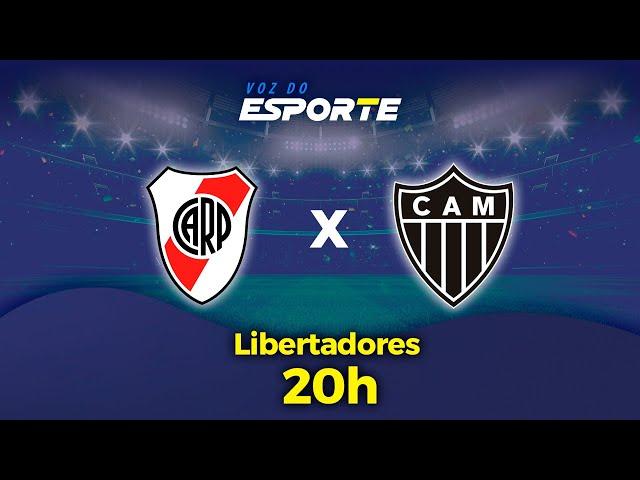 RIVER PLATE X ATLÉTICO-MG - AO VIVO | LIBERTADORES - 29/10/2024