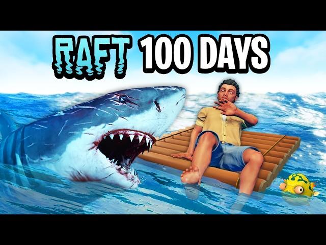 I Survived 100 Days on RAFT!