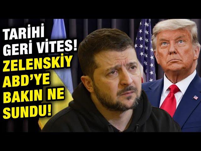 Ukrayna halkı hüsrana uğradı! Zelenskiy Trump'a öyle bir şey sundu ki...