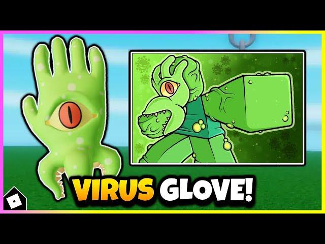 How To Get VIRUS GLOVE & SHOWCASE in SLAP BATTLES! [ROBLOX]