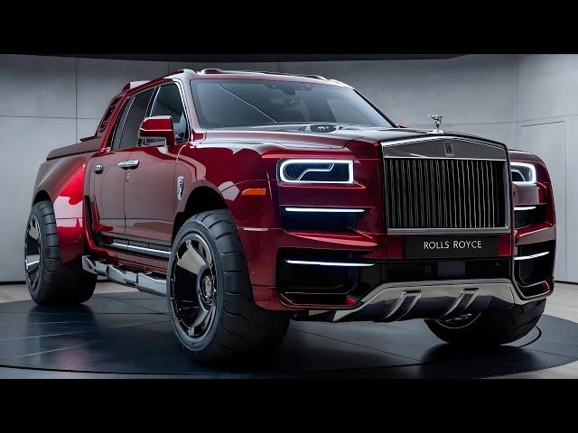 2025 Rolls Royce Pickup Unveiled - The Most Expensive Most Powerful Pickup!