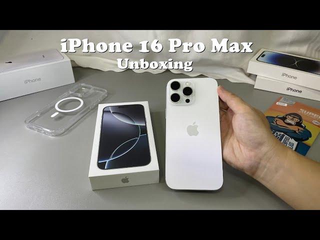 iPhone 16 Pro Max Unboxing