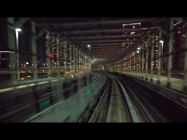 Yurikamome Line over Rainbow Bridge Tokyo