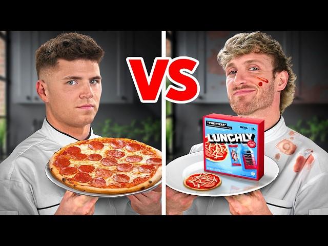 Cooking Challenge vs Logan Paul