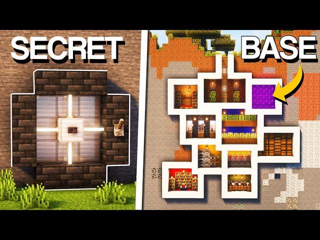 Minecraft: Secret ULTIMATE Underground Survival Base!