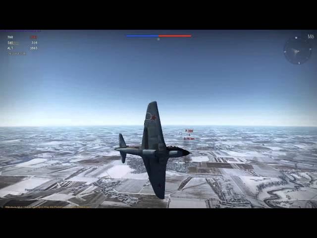 War Thunder - Yak-9T vs P-40 Kittyhawk vs Bf109 vs P-39 Airacobra vs P-63 Kingcobra vs Beaufighter