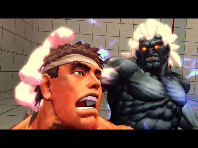 [USF4] AmericanDaigo (Ryu) vs. Quise Major (Evil Ryu, Oni, Ken) 680