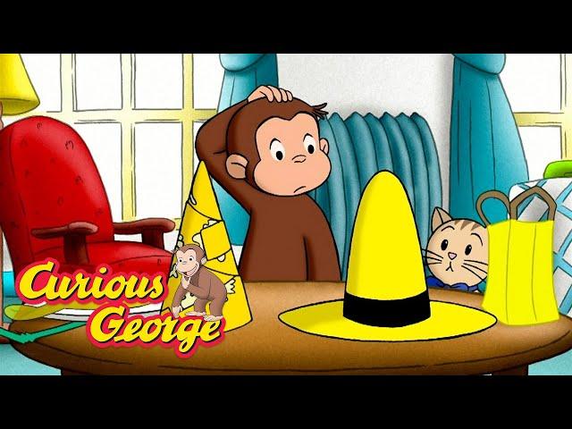 What Happened To The Yellow Hat?  Curious George  Kids Cartoon  Kids Movies