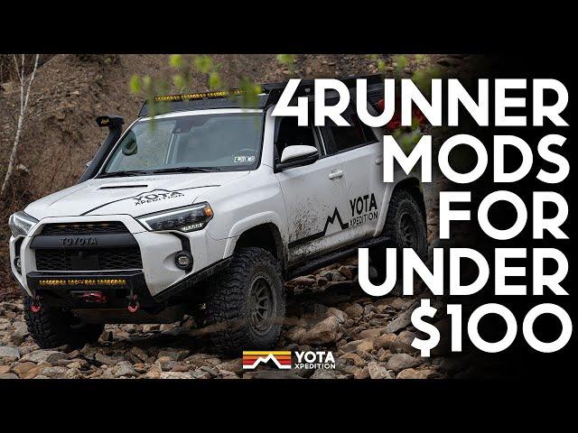 4Runner Mods For Under $100 | Yota X