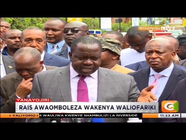 Fred Matiang'i : I have never been so proud of our security officers