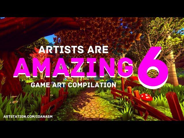 Best Game Art # 6: Top 15 Best Game Art Styles, VFX & Environments [#1 is BEAUTIFUL]