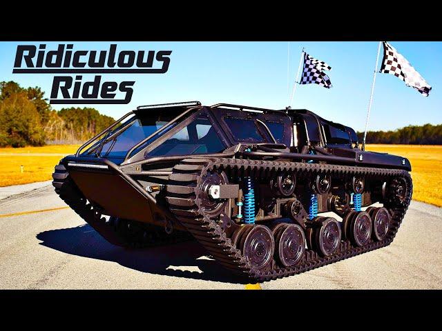 Military 'Ripsaw' Doubles As Movie Star | RIDICULOUS RIDES