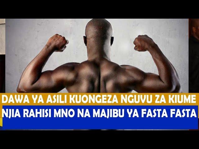 TIBA ASILI YA NGUVU ZA KIUME || KIBOKO YA WAREMBO MAJIBU FASTA