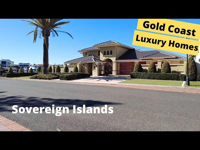 Luxury Homes Gold Coast - Sovereign Islands  Million Dollar Homes