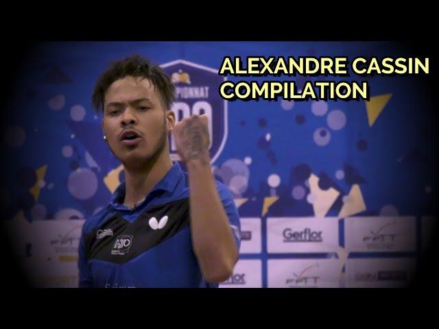 Alexandre Cassin : Best shots (compil1 - table tennis)