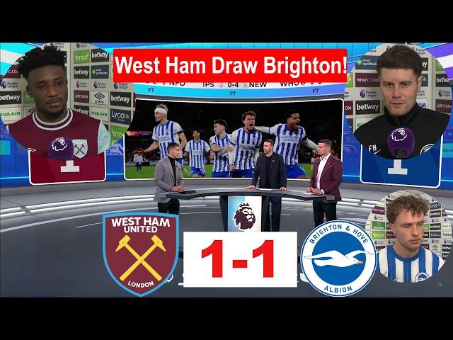 West Ham Draw Brighton 1-1: Post-Match Analysis.