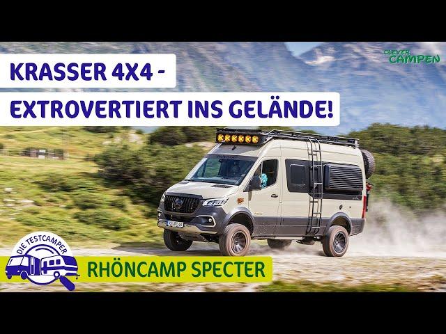 Rhön Camp Specter 15 Jahre Edition: Luxus, Technik & Exklusivität im Mercedes Sprinter!