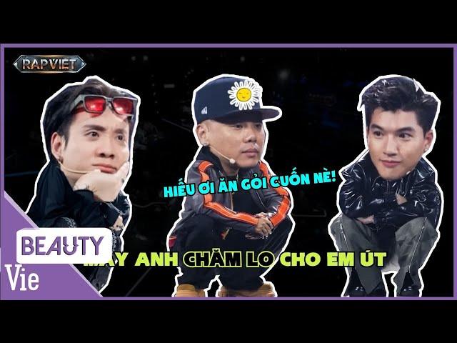 Thai VG quan tâm đến em út HIEUTHUHAI, tâm sự từ chuyện tập thể dục đến ăn uống | Rap Việt 2024