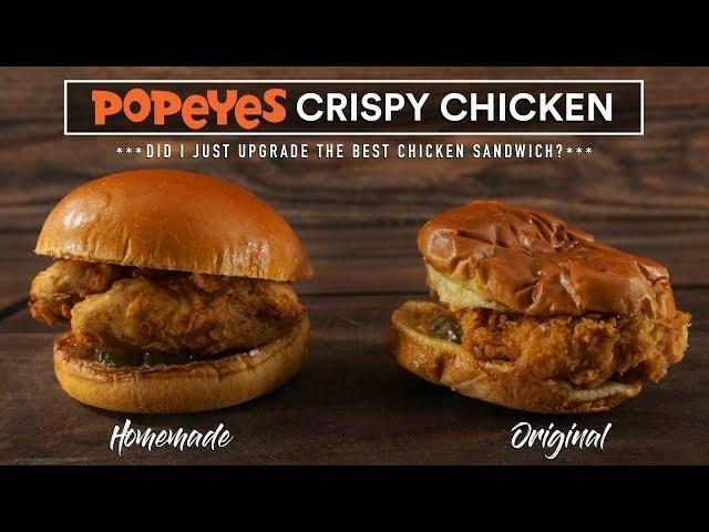 Can Sous Vide Make a BETTER Popeyes Chicken Sandwich?