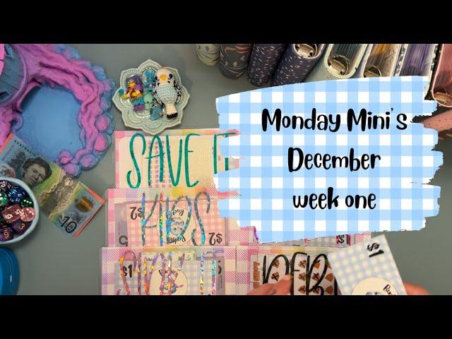 Monday Mini's December week 1 | Aussie Cash Stuffing | Debt Journey | Budgeting