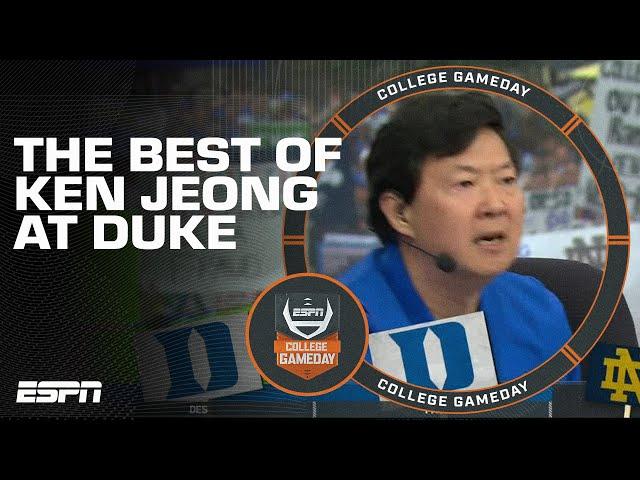 The best of Ken Jeong on College GameDay at Duke University 