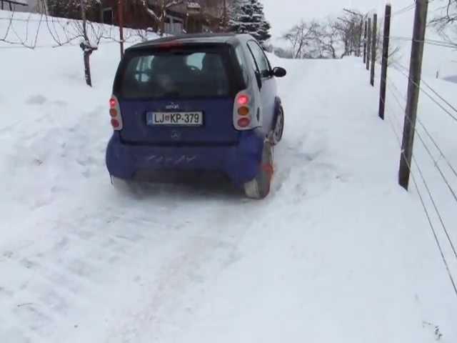 Auto Sock: snow socks for Smart car 2