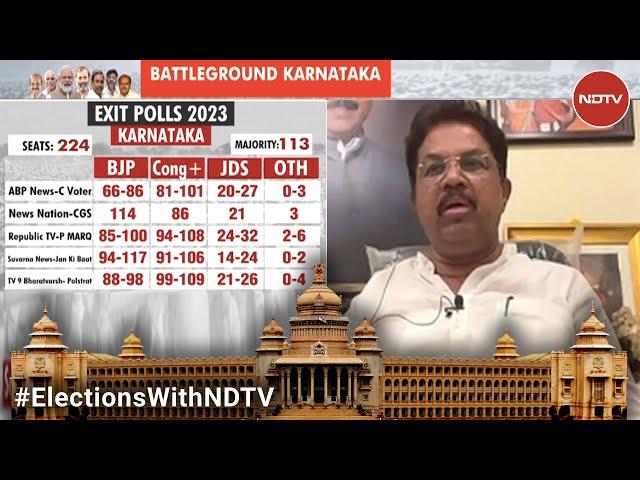 #ExitPolls | "PM, Amit Shah Campaigns Helped A Lot": Karnataka BJP Leader