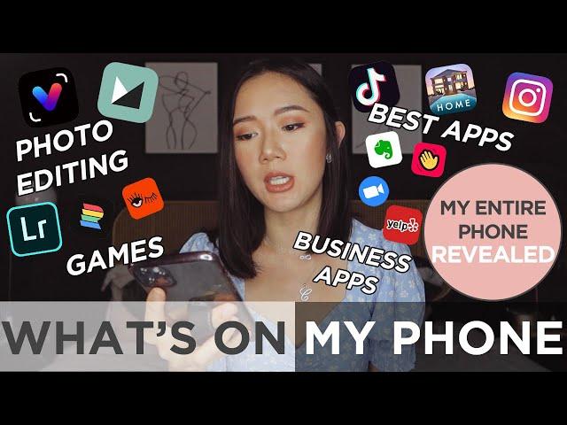 What’s On My Phone (All the Apps I Use!) | Camille Co