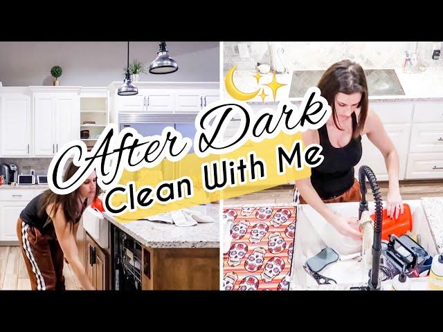 AFTER DARK CLEAN WITH ME 2020 || CLEANING MOTIVATION || NIGHT TIME CLEANING ROUTINE || Collab