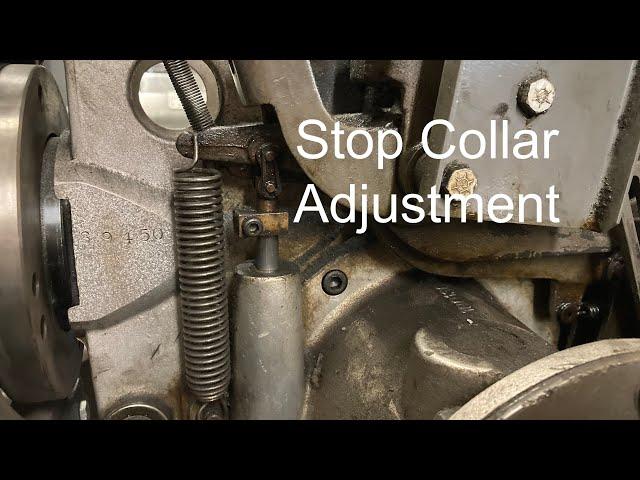 Stop Collar #10 - Brunswick Pinsetter Adjustments