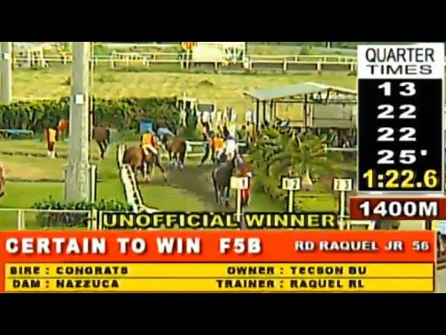 CERTAIN TO WIN - MMTCI RACE 6 JANUARY 26, 2020 BAYANG KARERISTA HORSE RACING AT METRO TURF