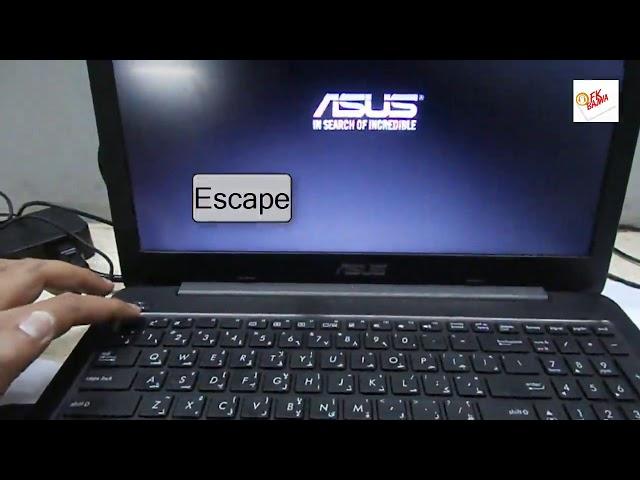 How ! ASUS Laptop BOOT Menu Bios Settings ! Secure BOOT ! Boot from USB ! DVD Room ,