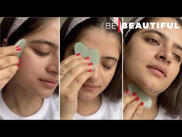 How To Use A Gua Sha | Facial Tools For Glowing Skin #YTShorts