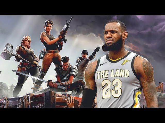 If LeBron James Played Fortnite Battle Royale!