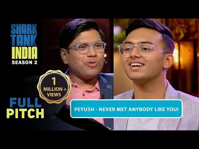 18 Yrs Entrepreneur से मिलके Shark Peyush बोले "I’m Amazed" | Shark Tank India Season 2 | Full Pitch