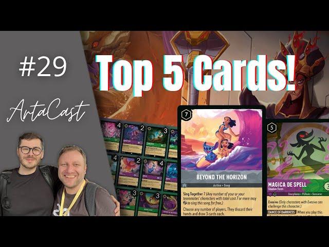 Our Top 5 Cards in Reign of Jafar! Green Purple in Set 8! | ArtaCast #29