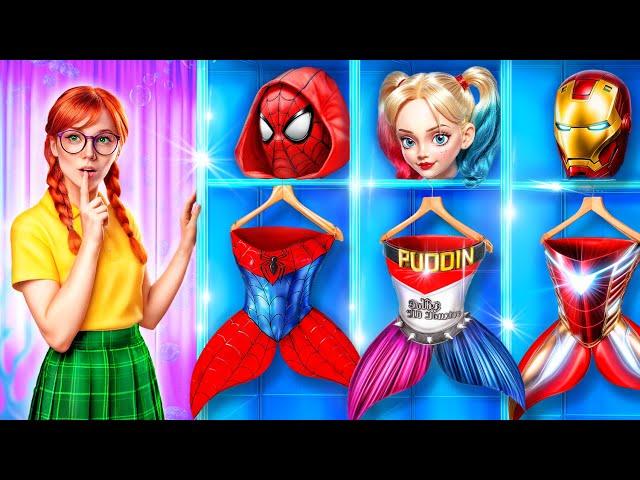 From Nerd to Beauty Squid Game Doll Makeover! Young-hee and Chul-su! How to become SGD!