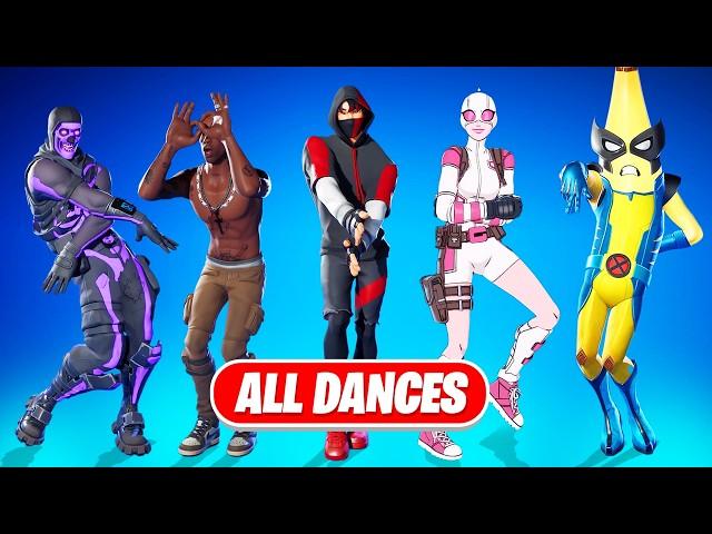 ALL 1000 FORTNITE DANCES & EMOTES | 2017 - 2024