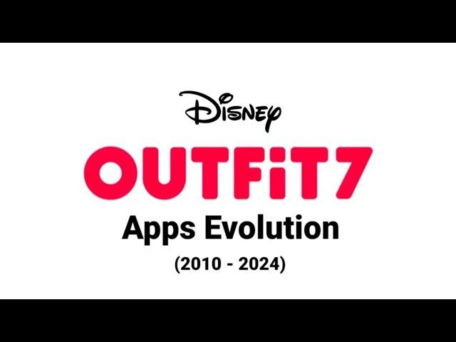 Outfit7 Apps Evolution (2010 - 2024)